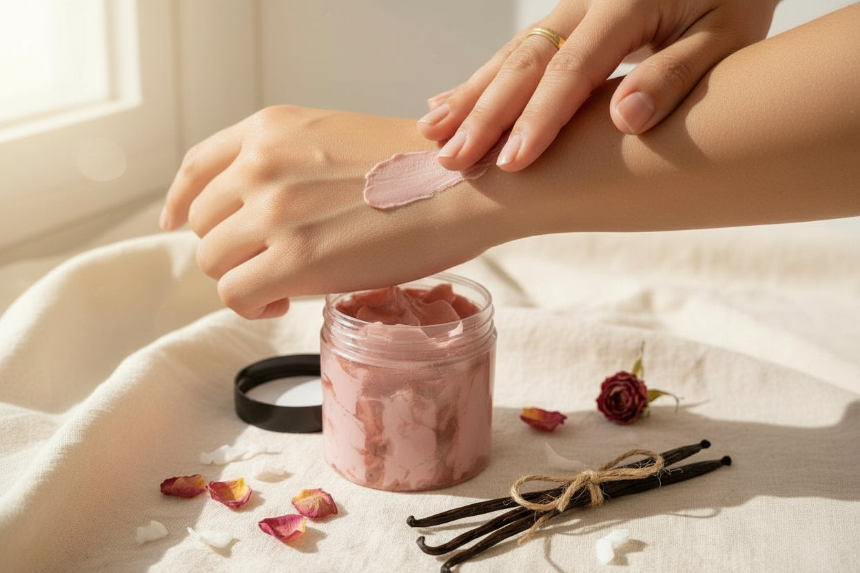 Coco Vanilla Rose Shimmer Body Butter