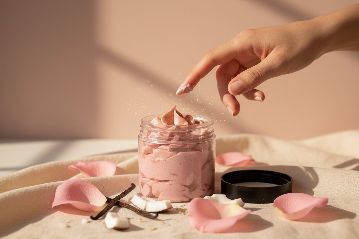 Coco Vanilla Rose Shimmer Body Butter