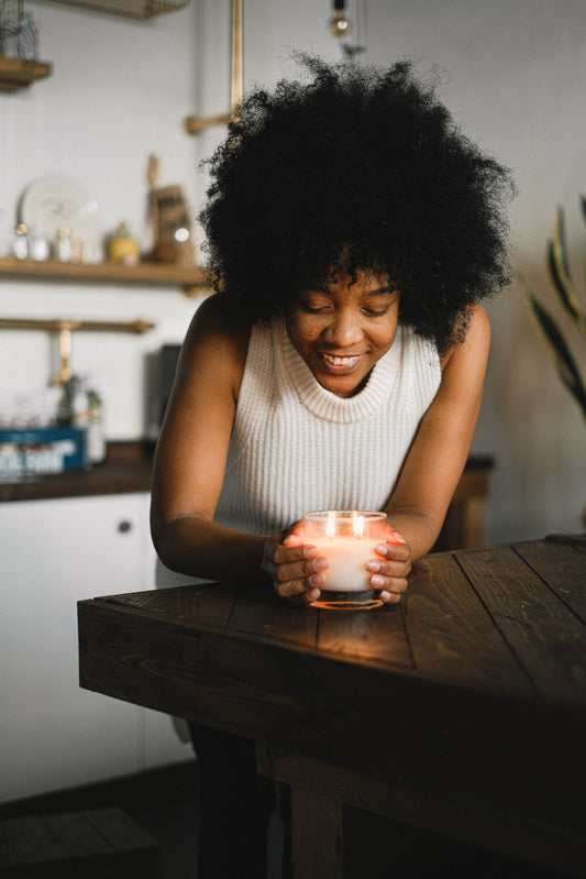 Frosted Forest Soy Candle - Crisp Wintergreen, Fir & Cedarwood Blend - Simply Scentamental LLC