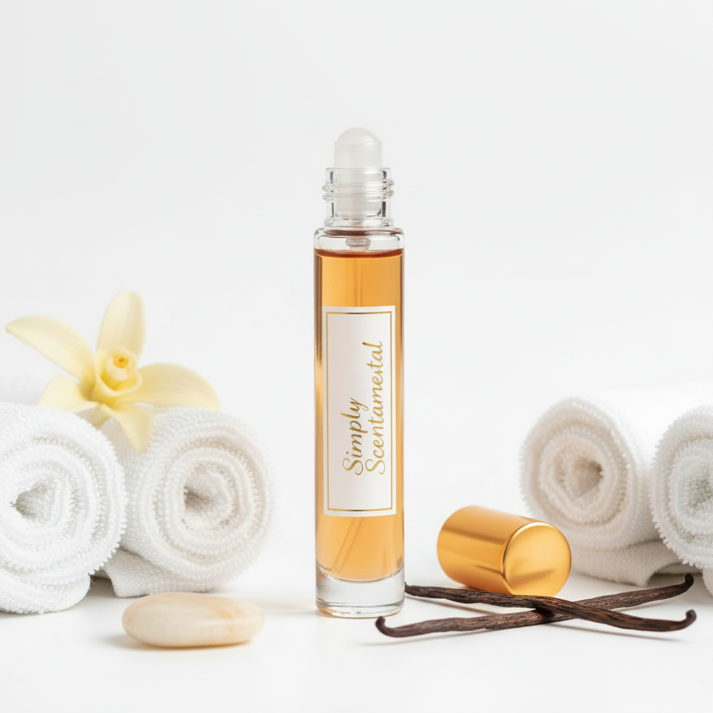 Vanilla Rollerball – Warm Vanilla Fragrance Oil (10ml)