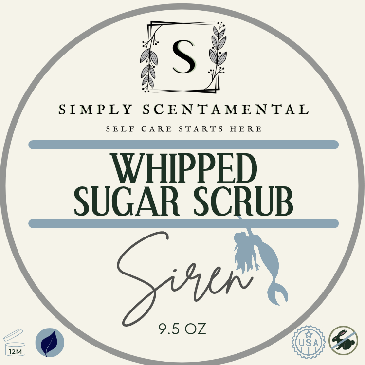 Siren Whipped Body Scrub - Simply Scentamental LLC